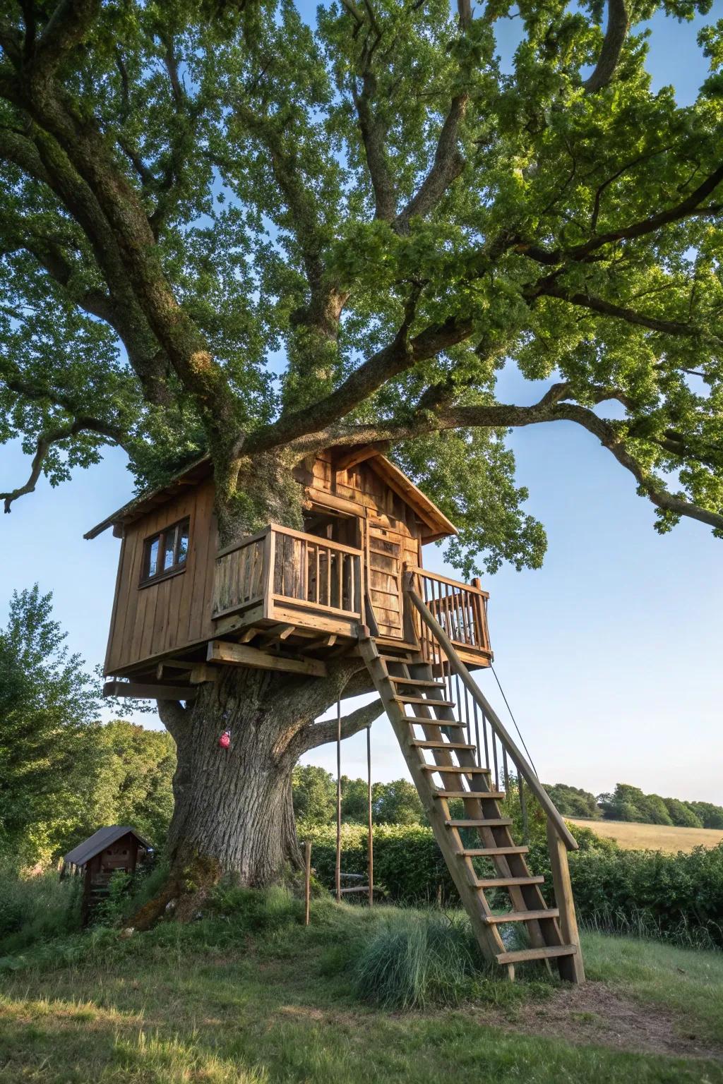 A whimsical treehouse for endless adventures.