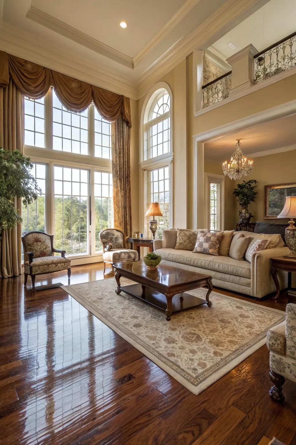 Timber floors bring a sense of comfort and sophistication to any space.