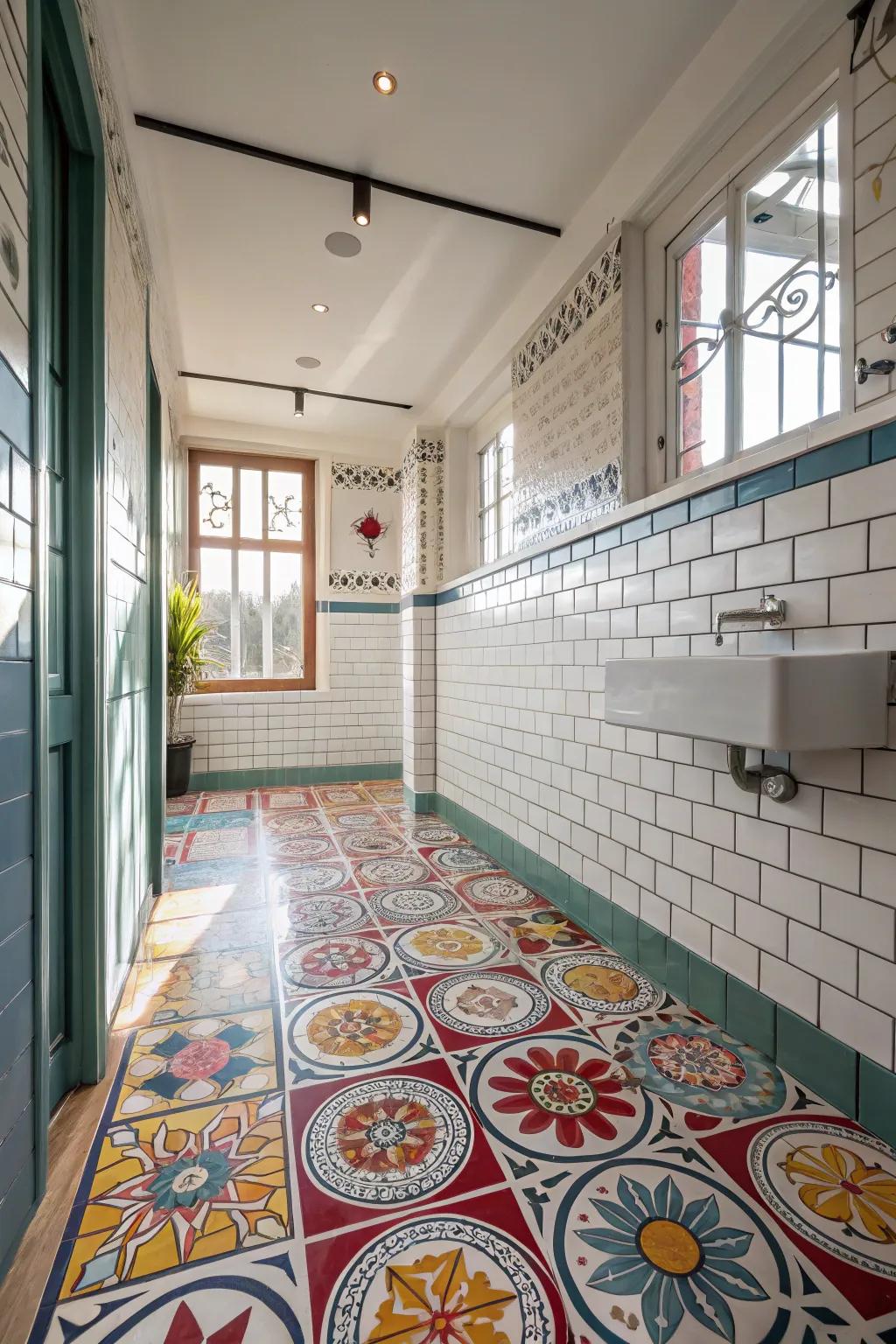 Tiles can transform your bathroom from simple to stunning.