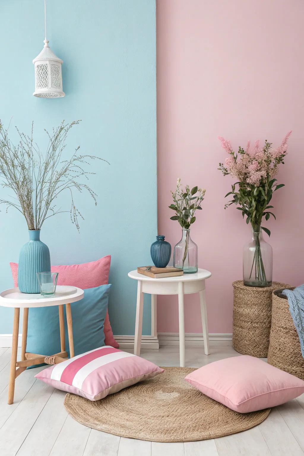 Color-defined spaces provide each occupant their own sense of independence.