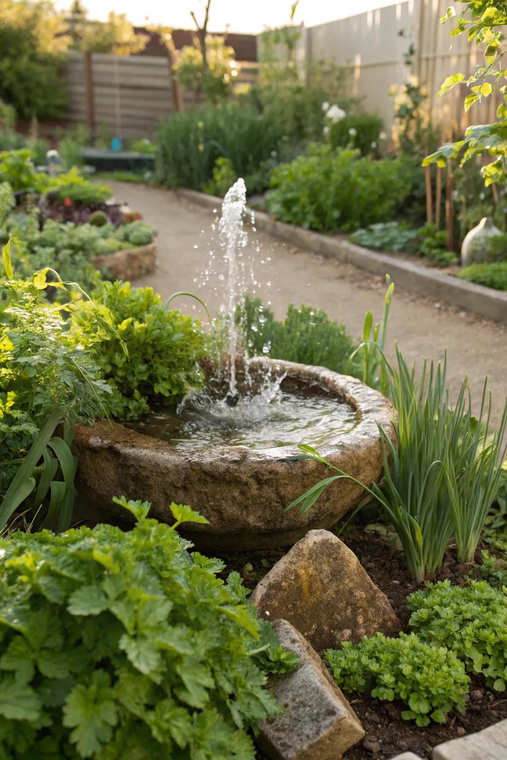 A spring that nourishes both the spirit and the physique.