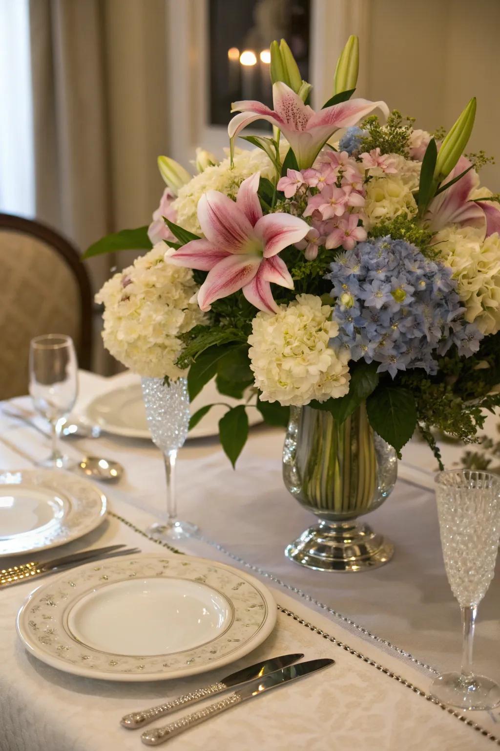 Elevate your decor with stunning bloom adornments.