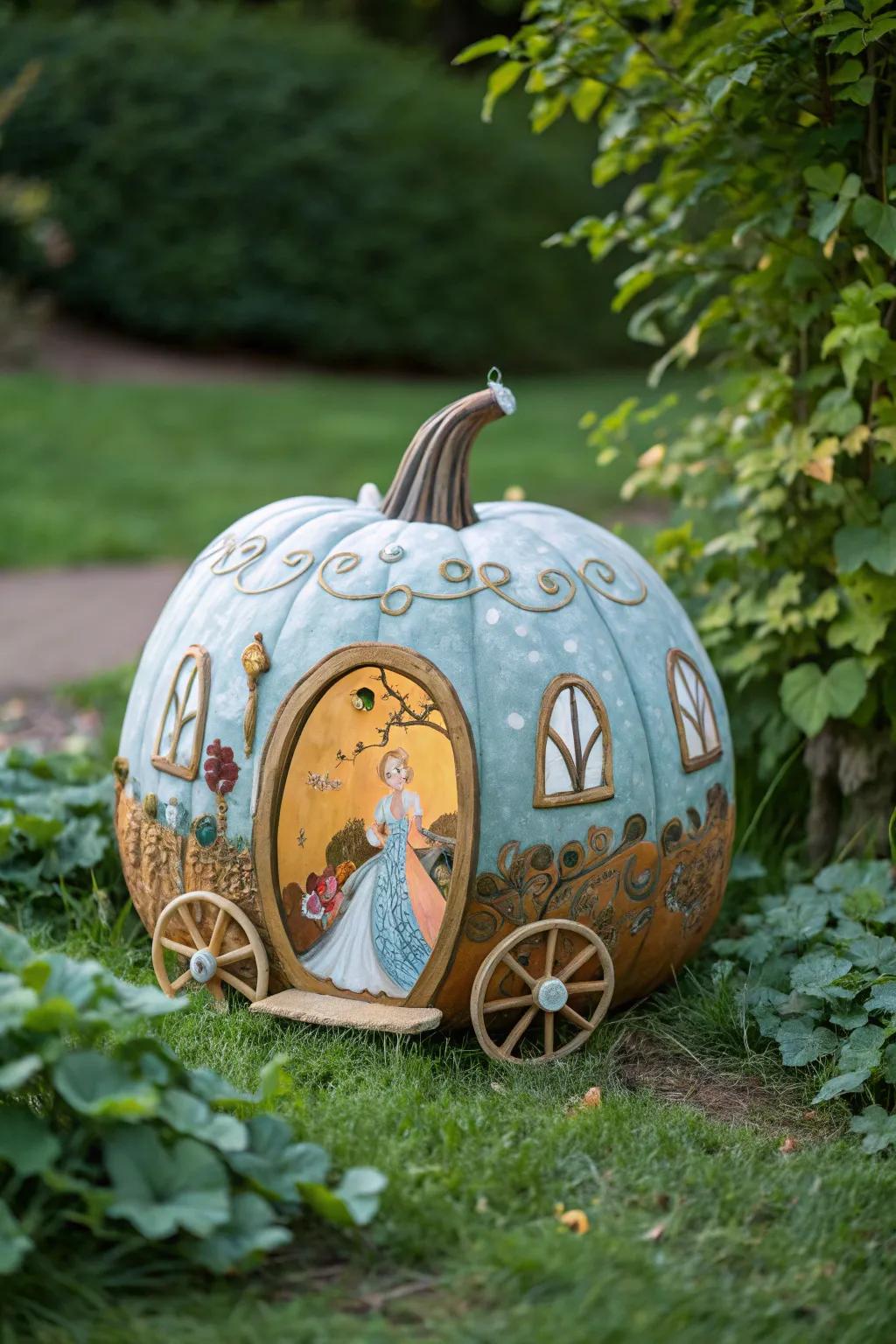Bring fables to life with a bewitching gourd design.