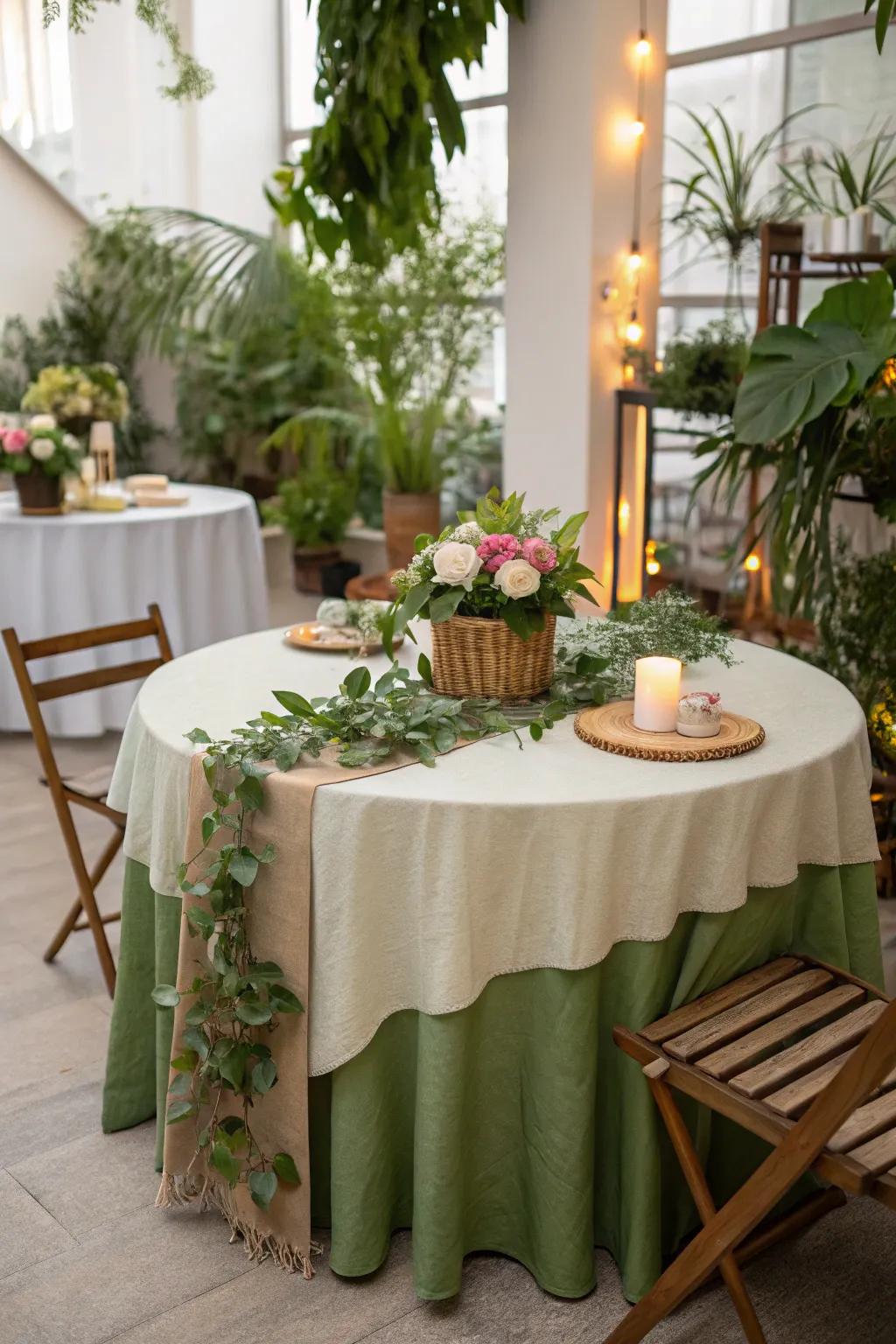 Verdure introduces a rejuvenating hint of nature indoors.