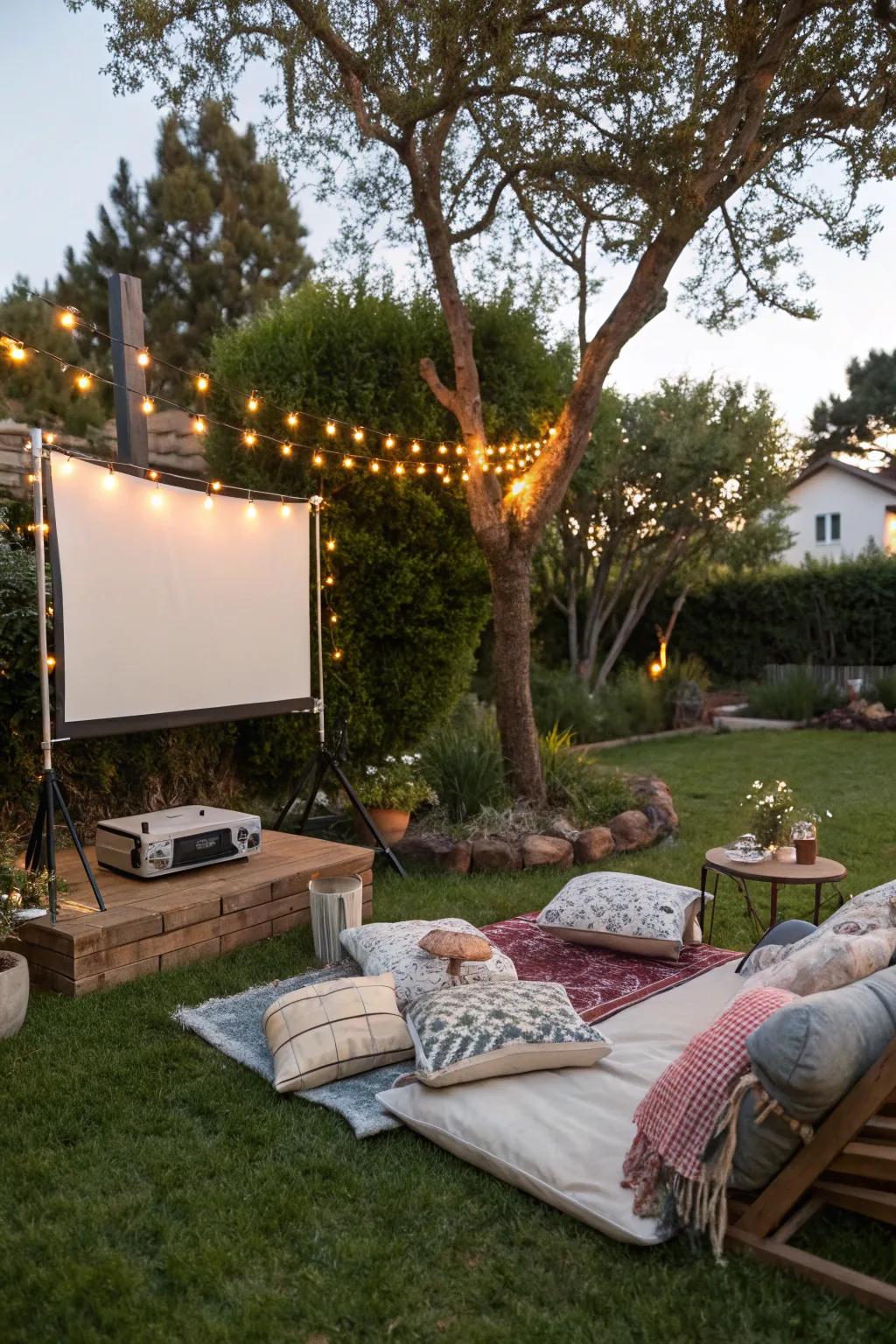 Enjoy a magical movie night under the stars.