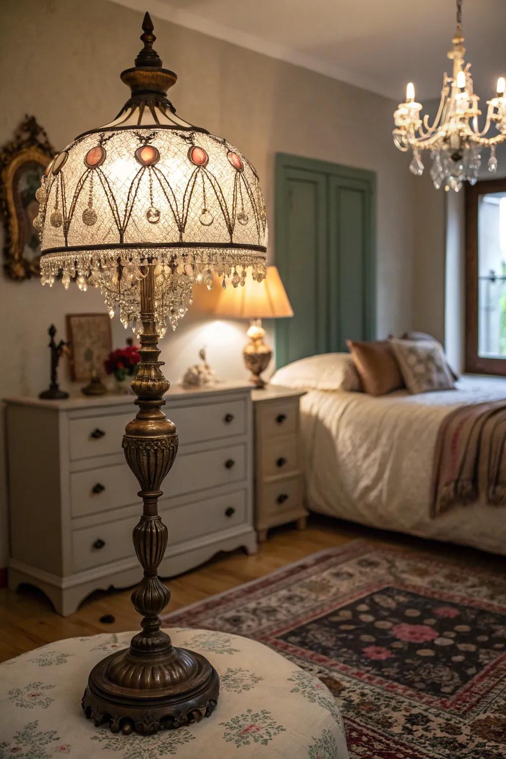 Statement lighting combines purpose and flair.