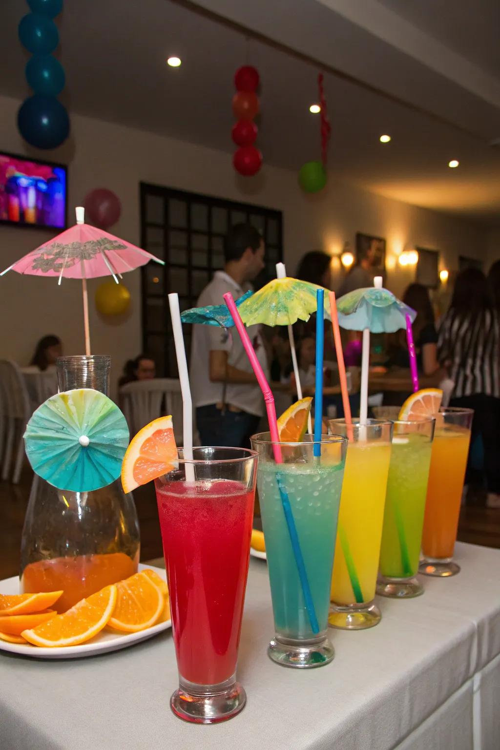 Vibrant themed concoctions that introduce zest and panache to your celebration.