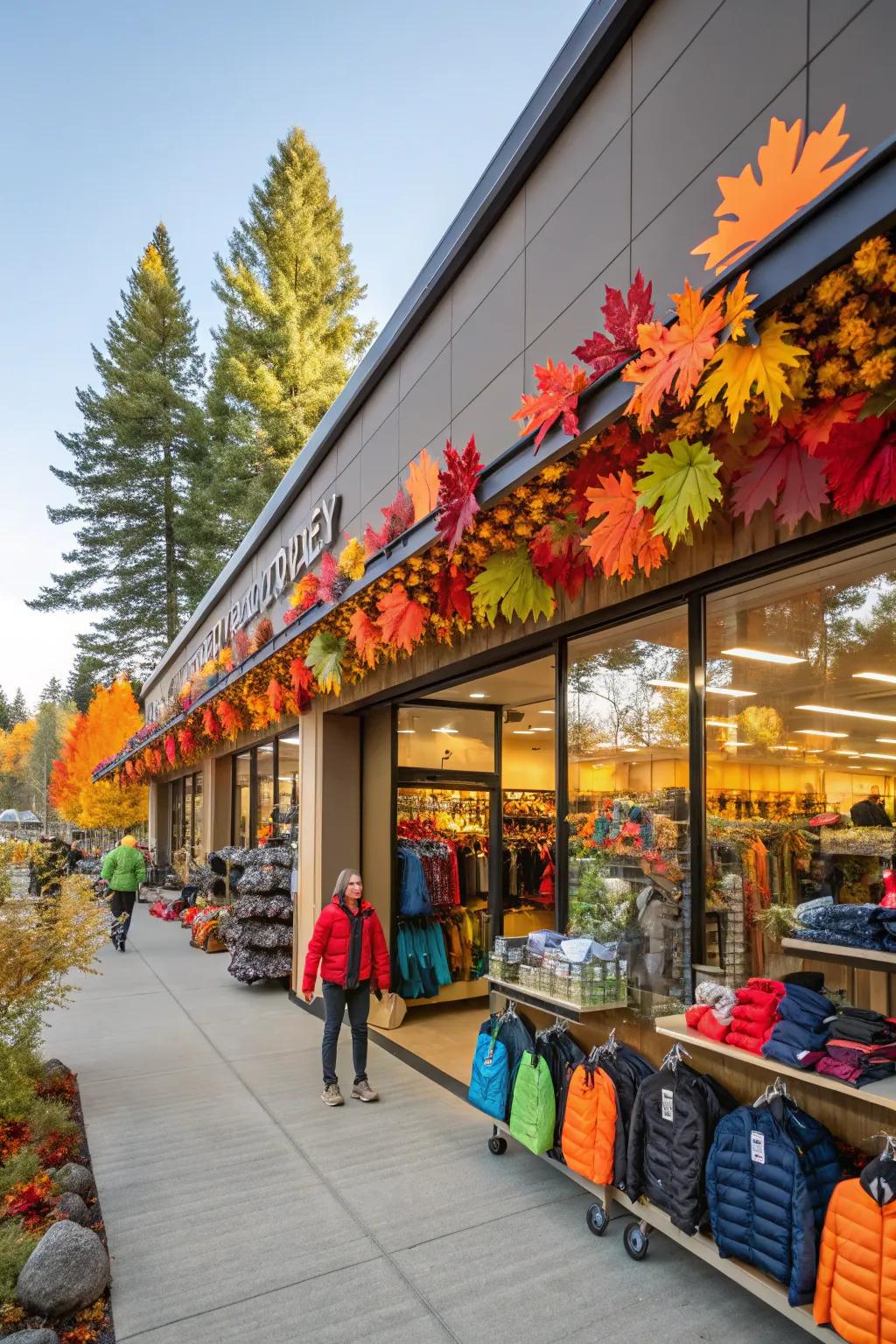 Seasonal color palettes to create a lively and energetic store atmosphere.