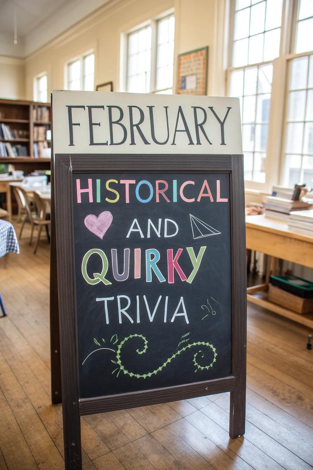 Engage with February fun facts.