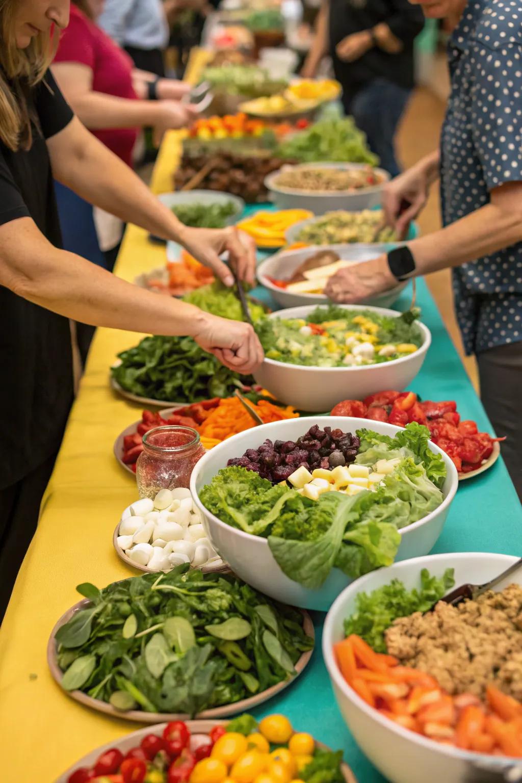 Design your bespoke, vibrant salad.