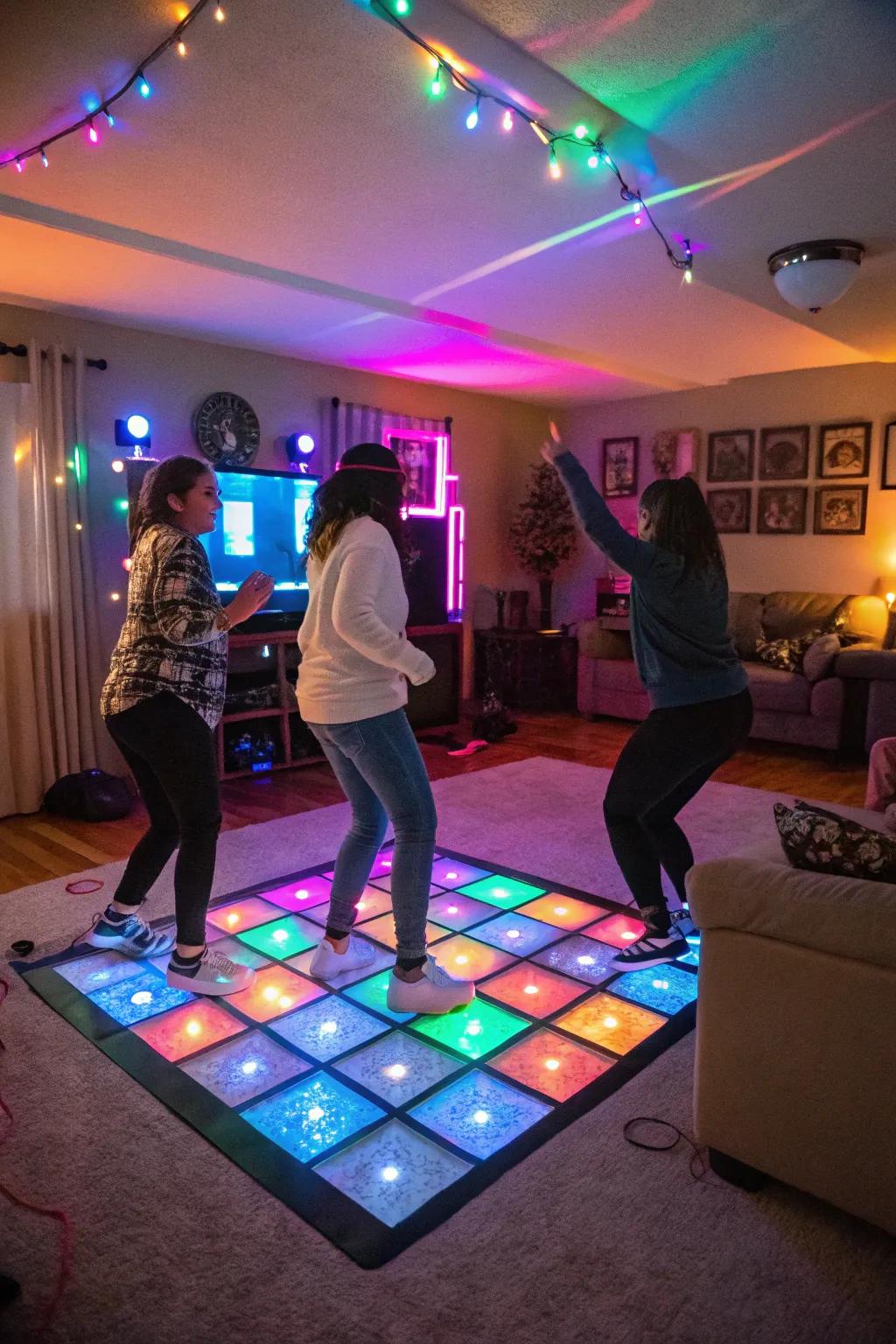 A lively dance party to celebrate Galentine's Day with joy and movement.