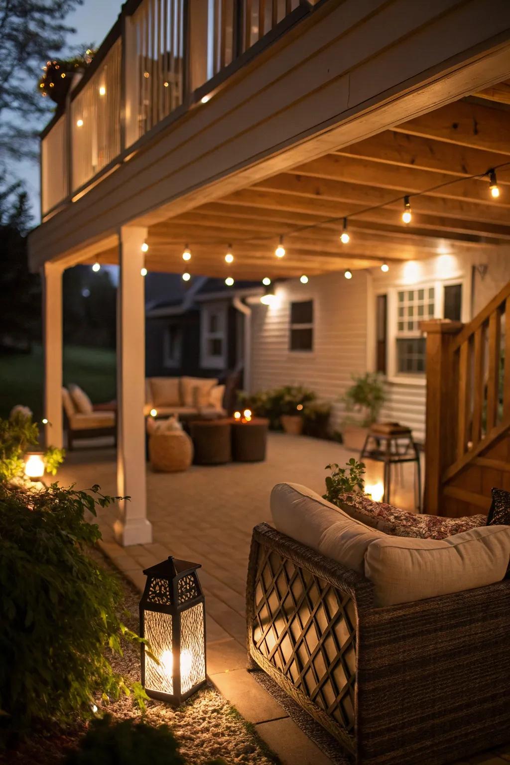 Adaptable brightness lamps afford mood governance and versatility.