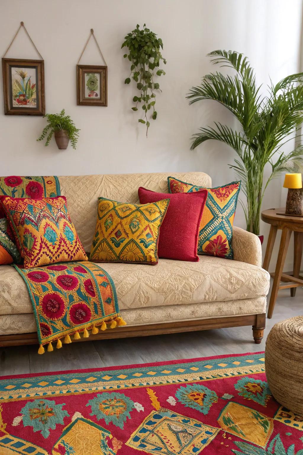 Novel cushion wraps proffer a rapid and efficacious decor update.