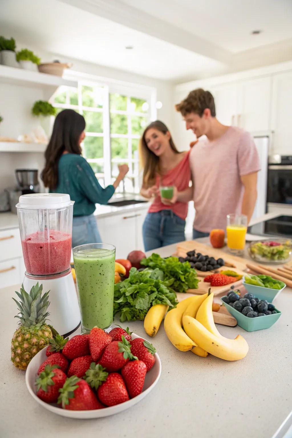 Mix your way to a delightful beginning.