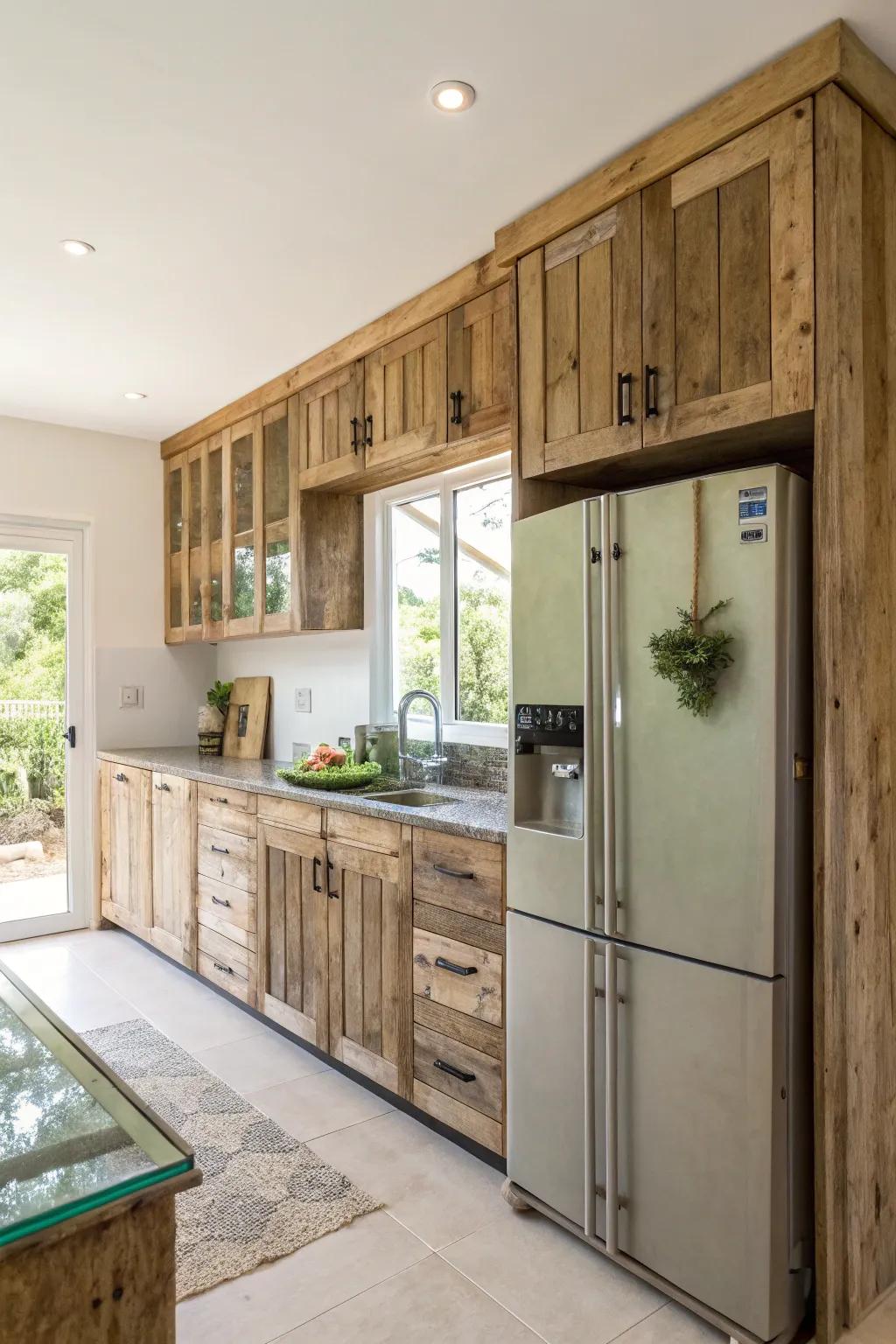 Eco-friendly materials can result in gorgeous and sustainable cabinet designs.
