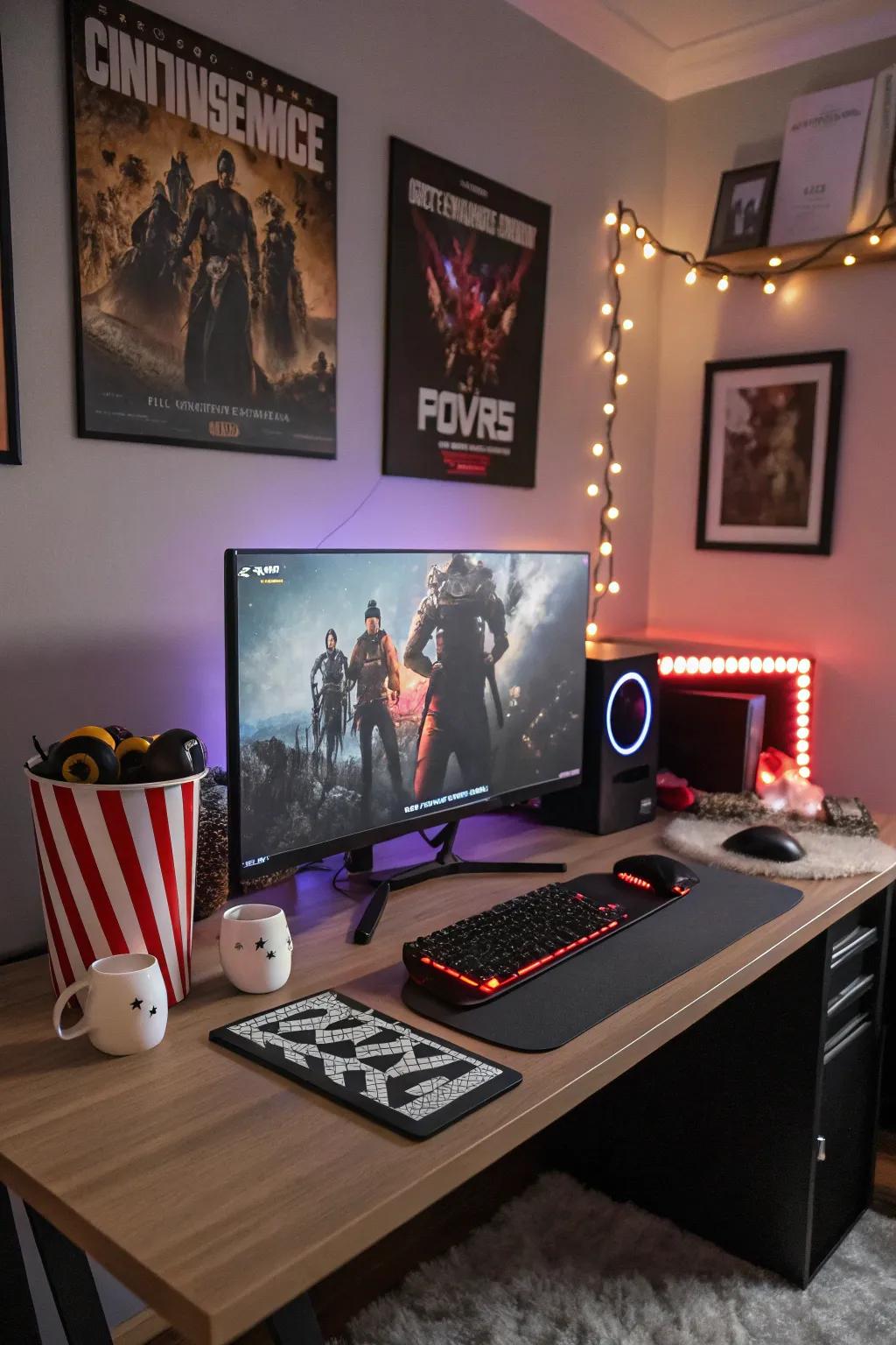 Themed setups reflect your personal tastes and interests.