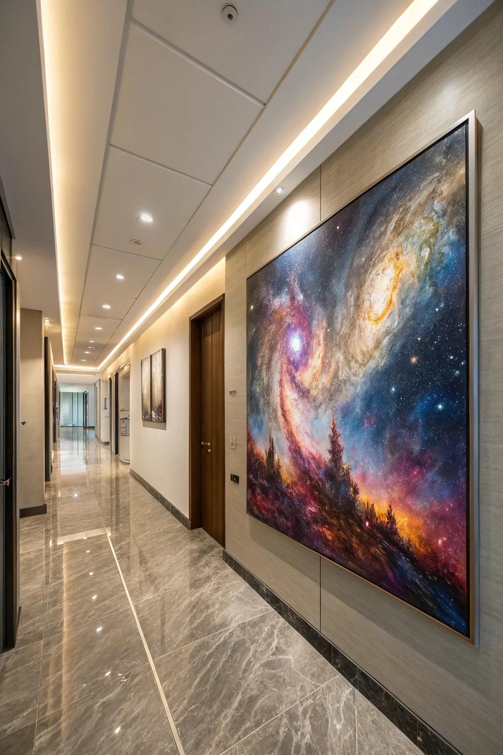 Usher the cosmos into your abode via cosmic reflections