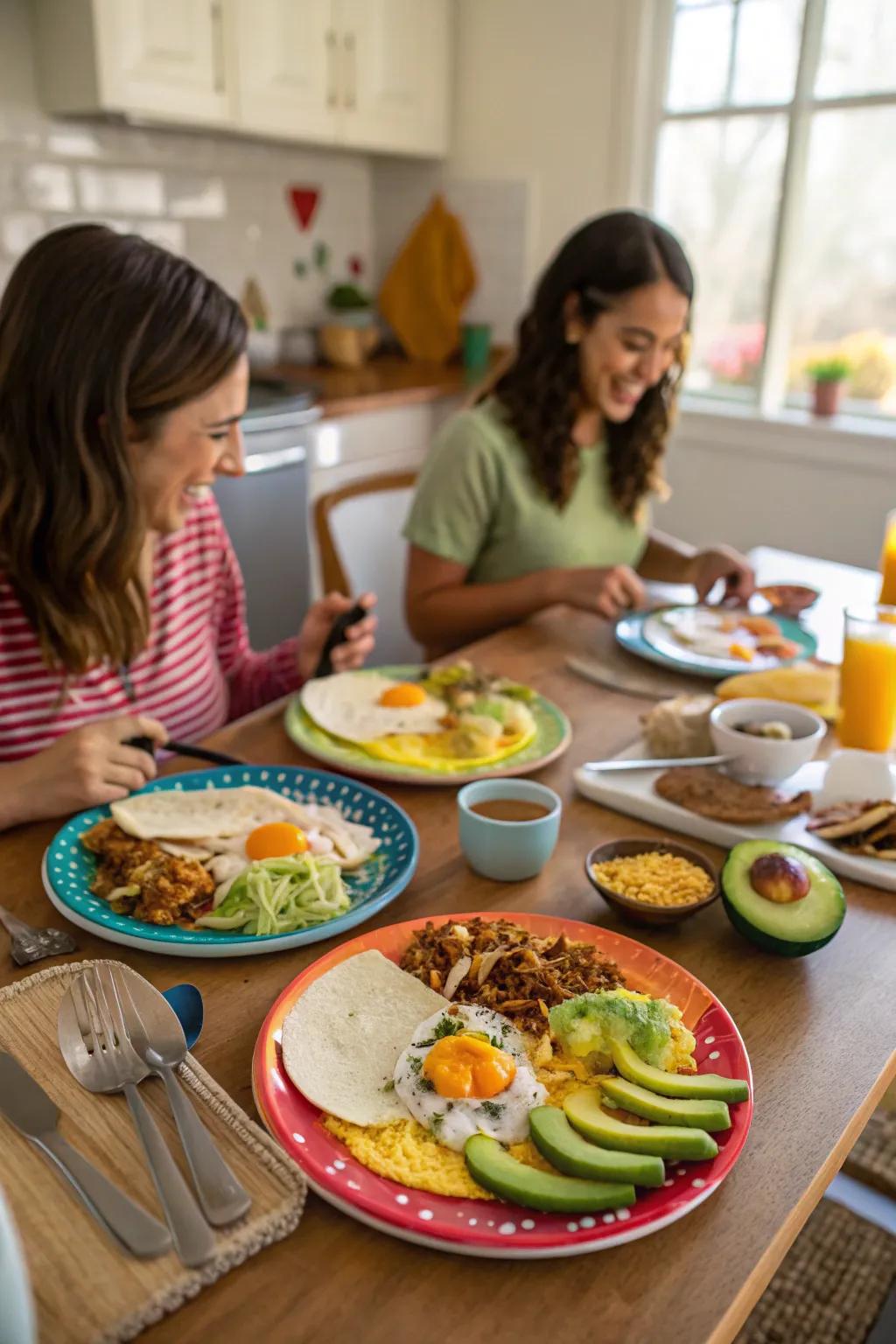Commence your day with a taco-inspired repast.
