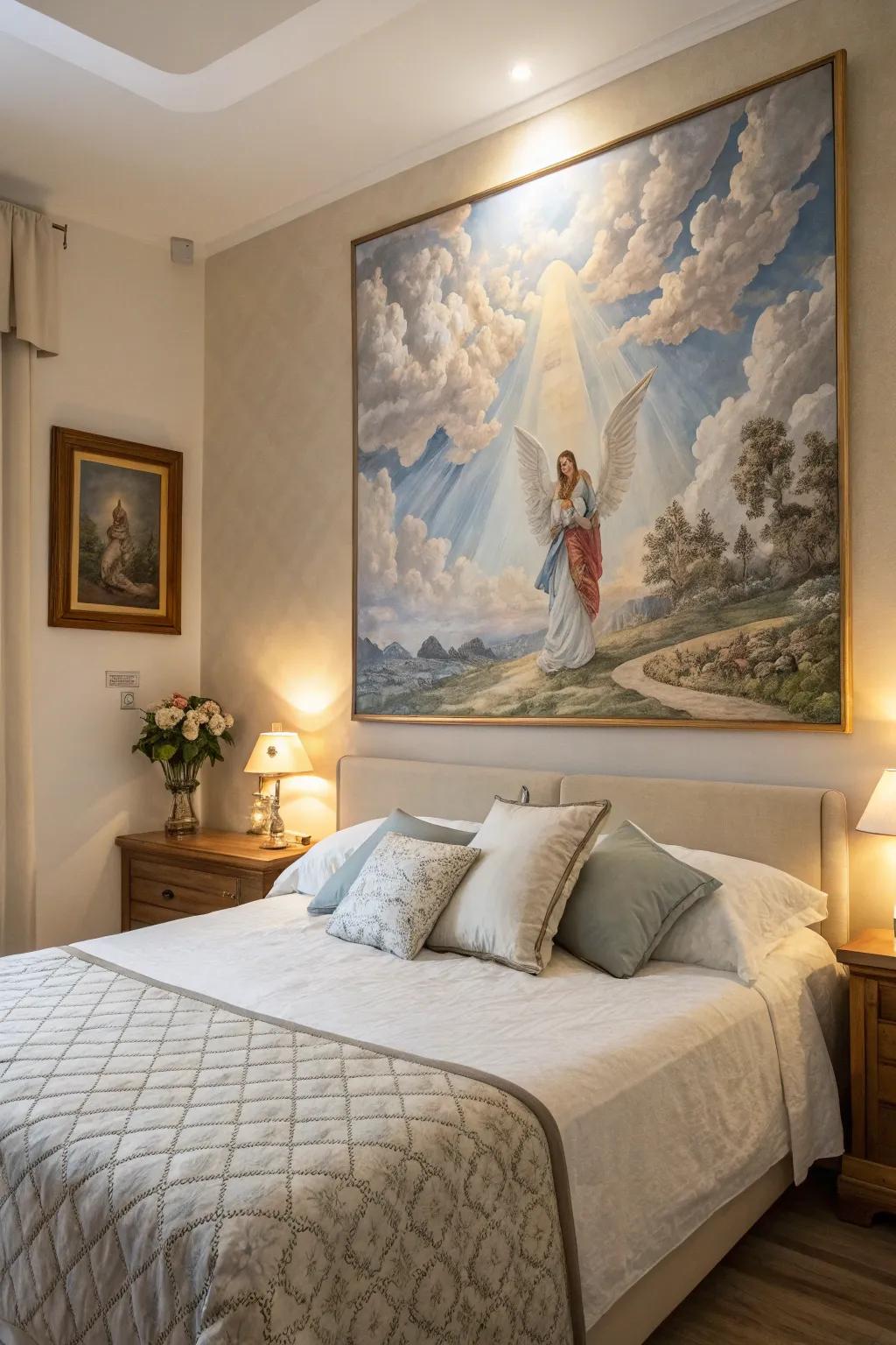 Heavenly realm paintings add beauty to any space.