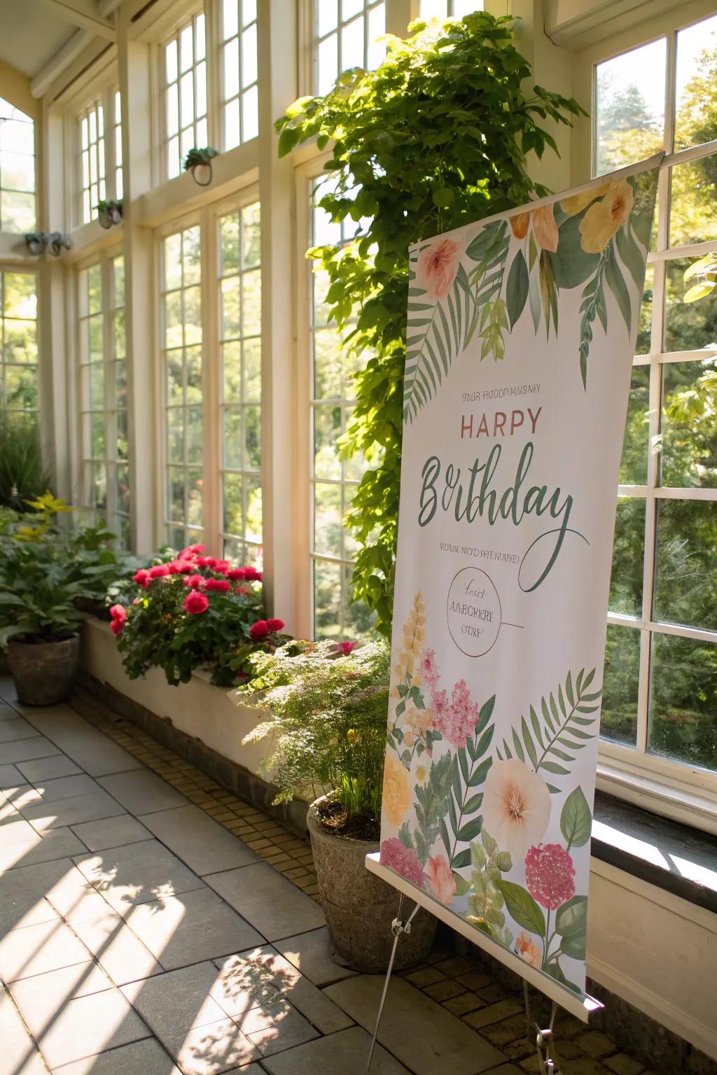 Nature-inspired themes bring freshness to birthday celebrations.