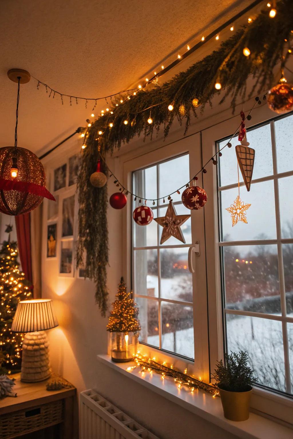 Seasonal decor keeps things fresh and festive.