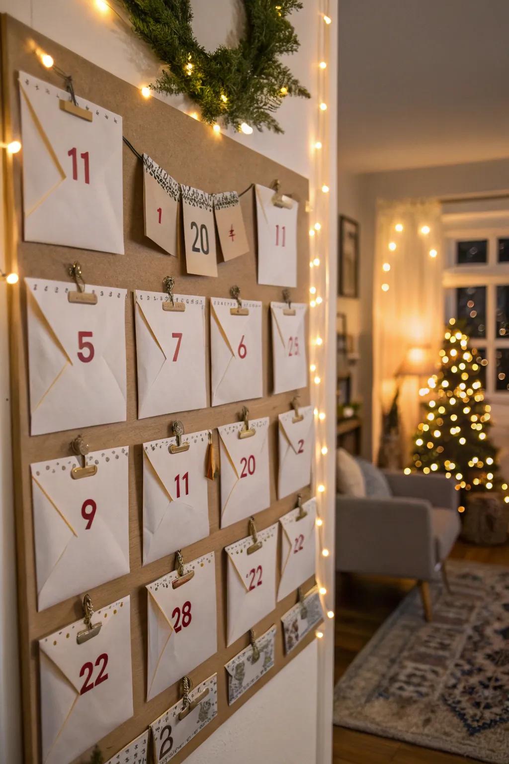 Count down the days with an interactive advent calendar.