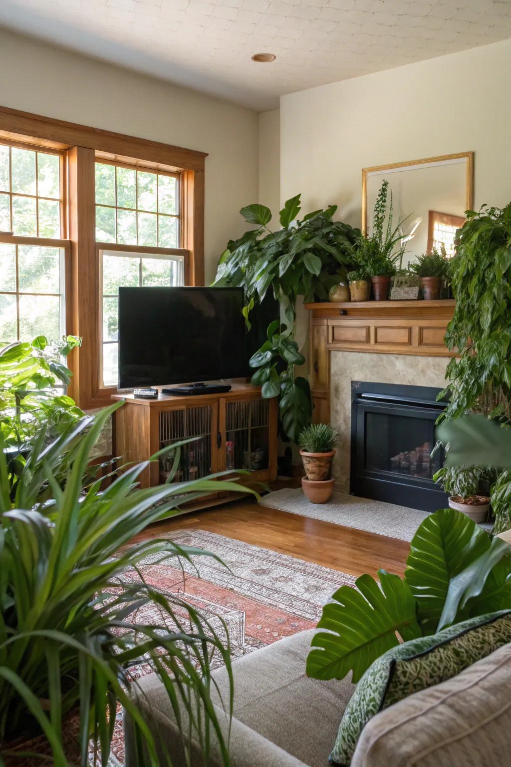 Biophilic design connects your space to nature.