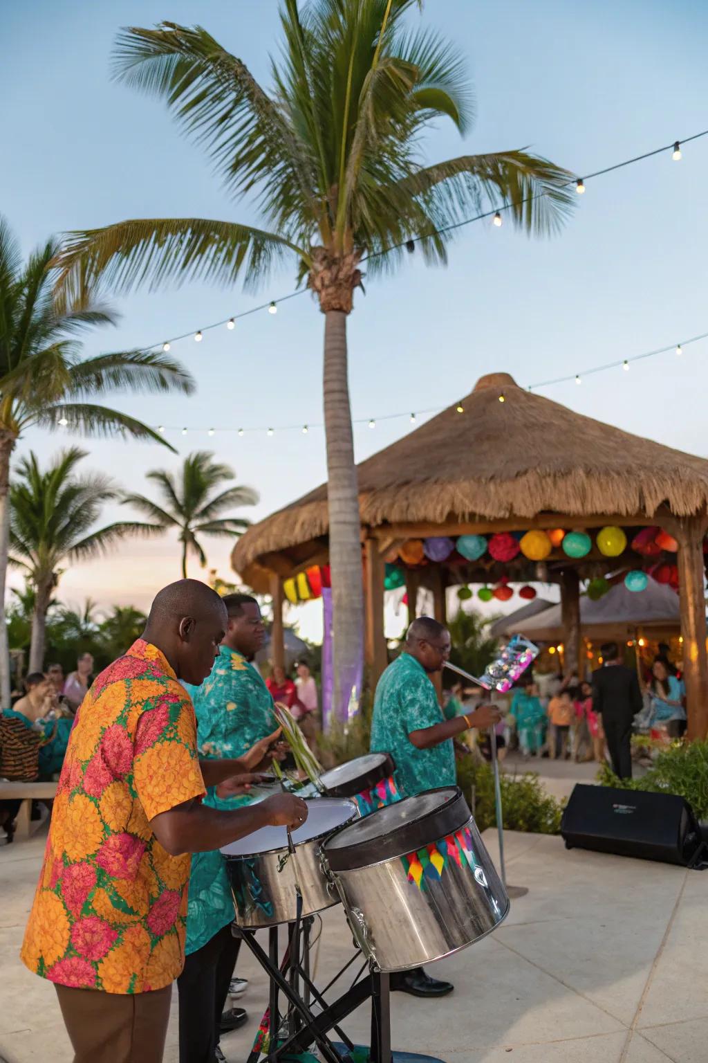 Ethereal melodies from a resonating drum ensemble establish the mood.