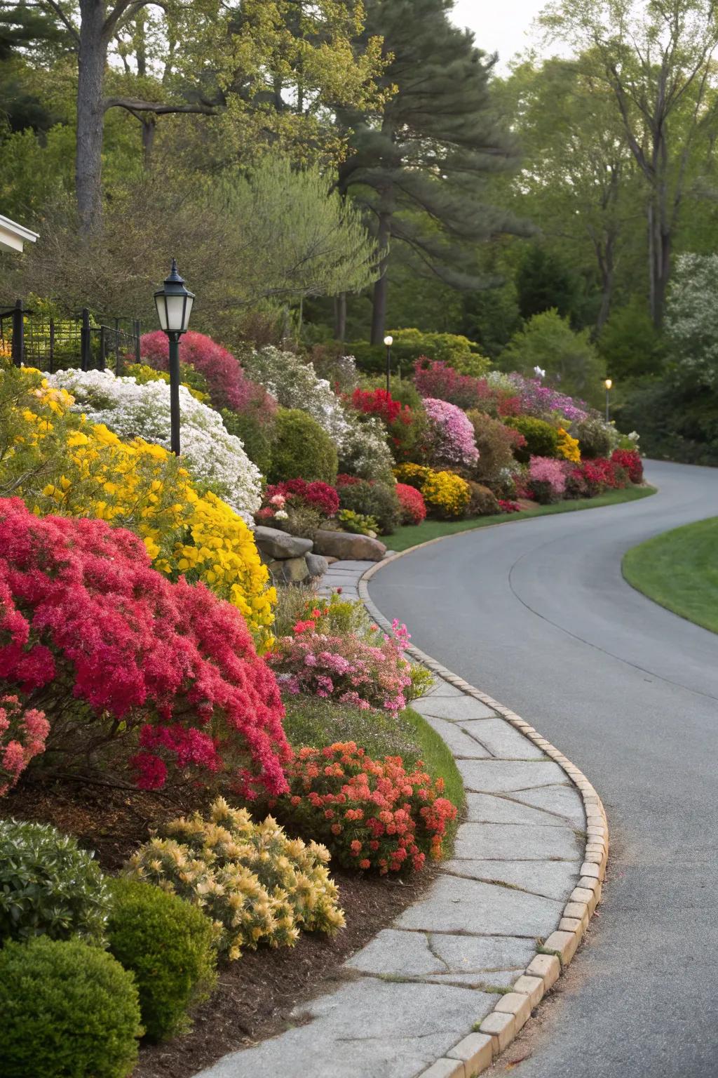 Seasonal rotation keeps landscapes vibrant year-round.