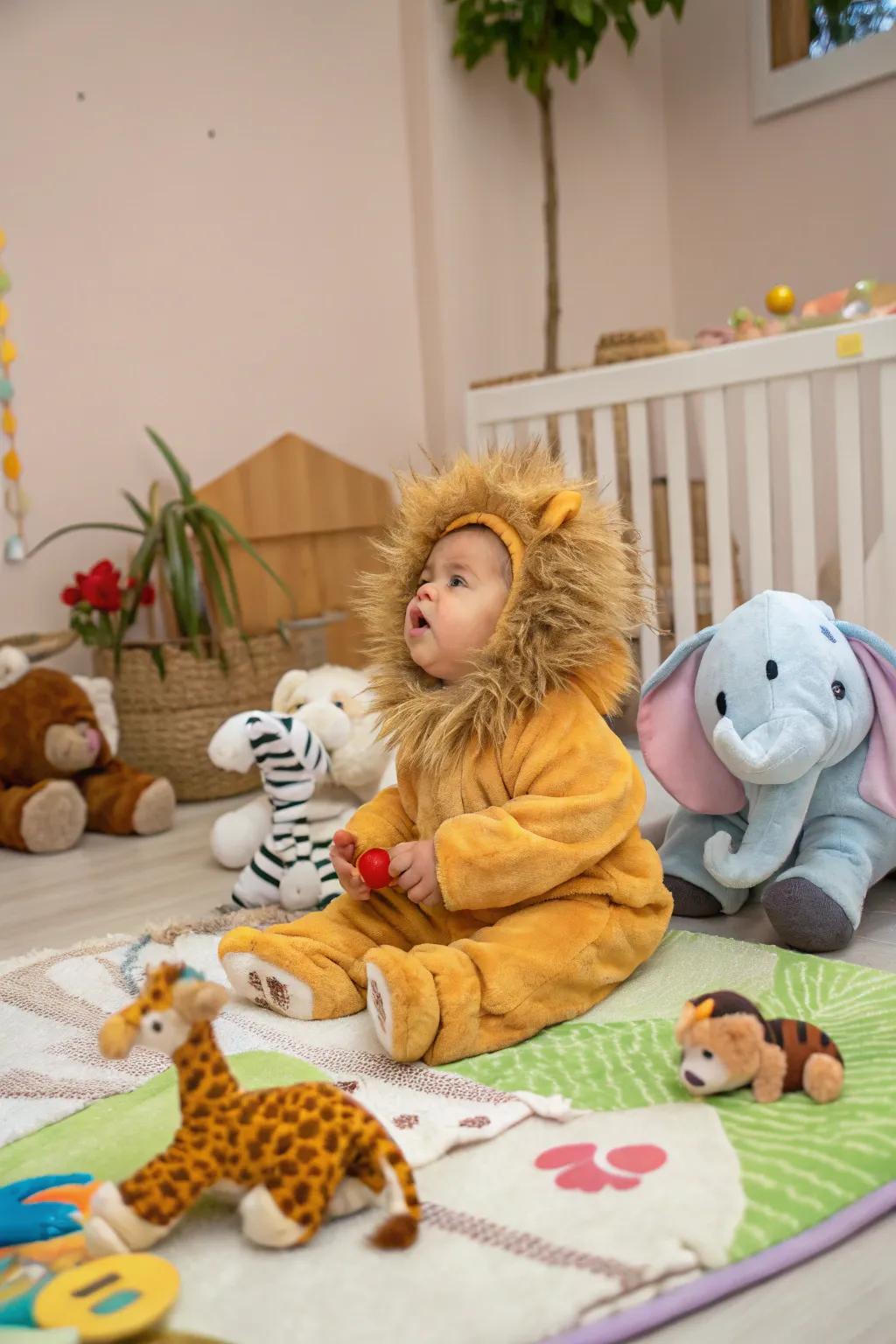 Roar! The king of the nursery is here.