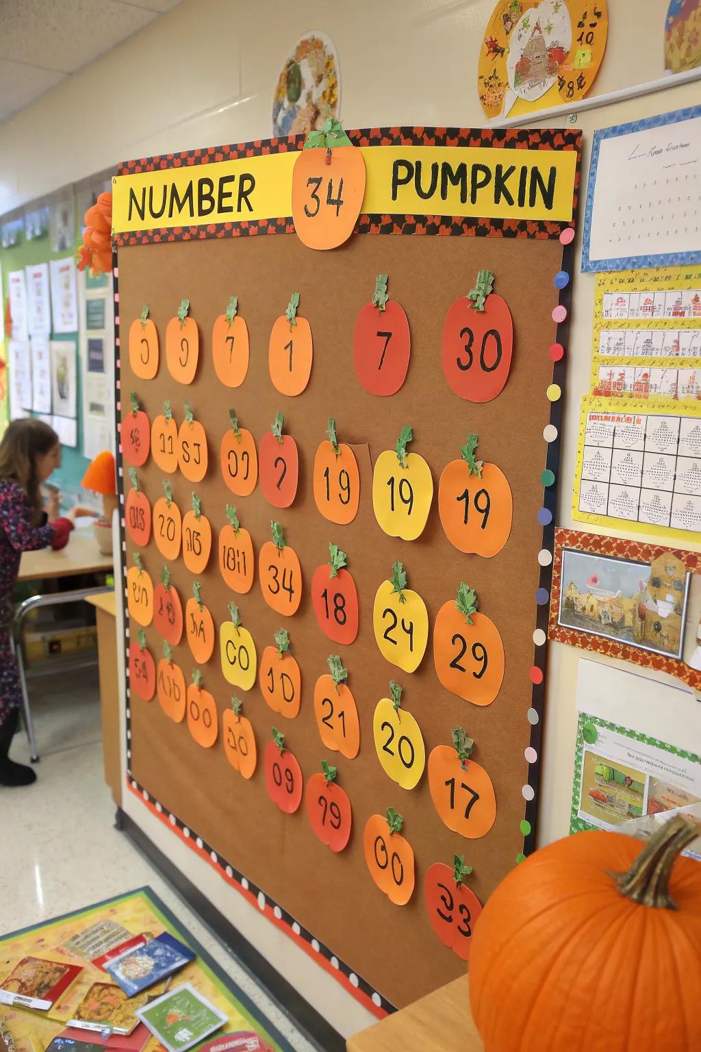 Pumpkin Patch Counting brings a playful touch to learning numbers.