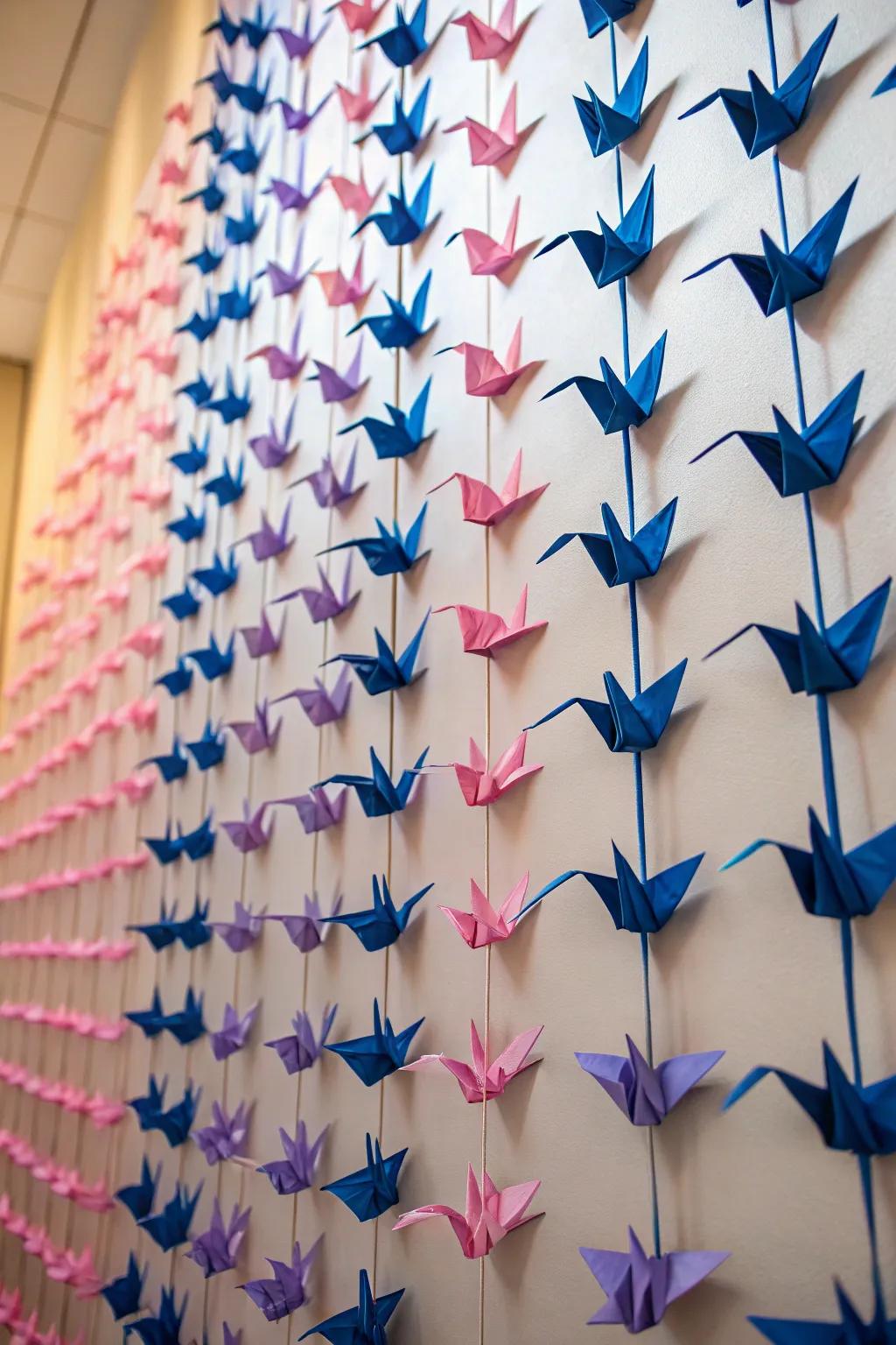 A spectrum of avian figures illuminating your dwelling.