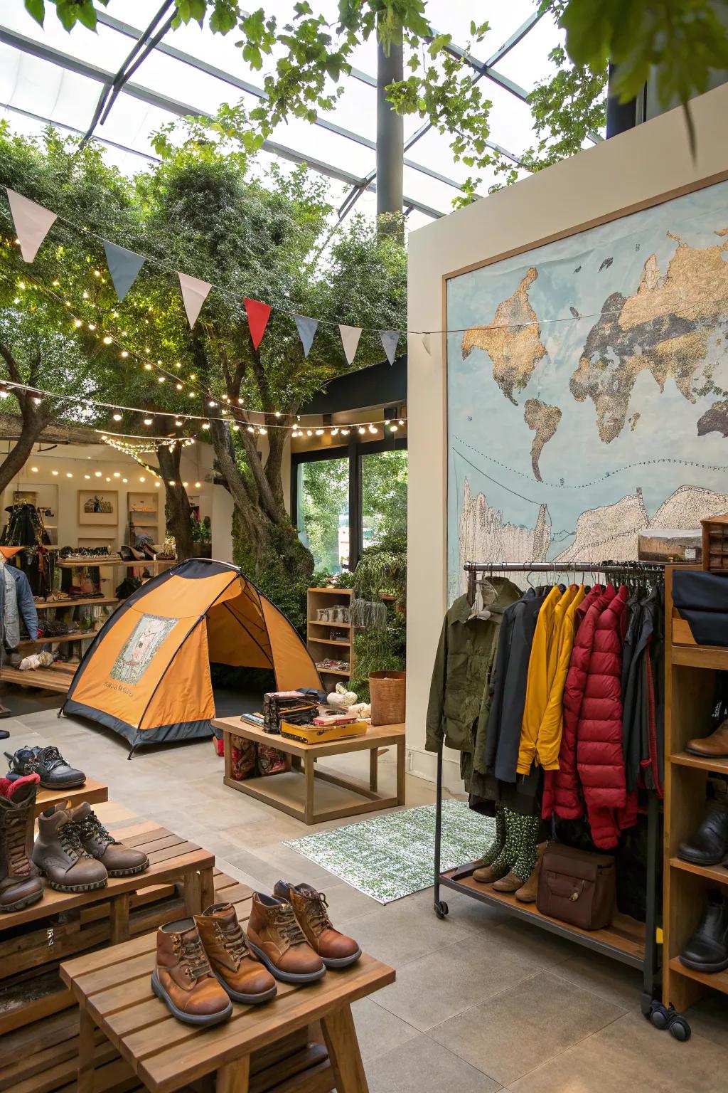 Adventure-inspired decor to stimulate exploration and captivate curiosity.