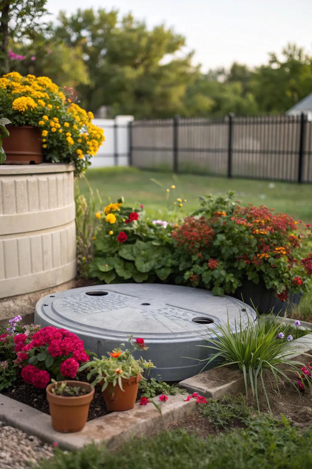 Potted plants bring life and color to any space.