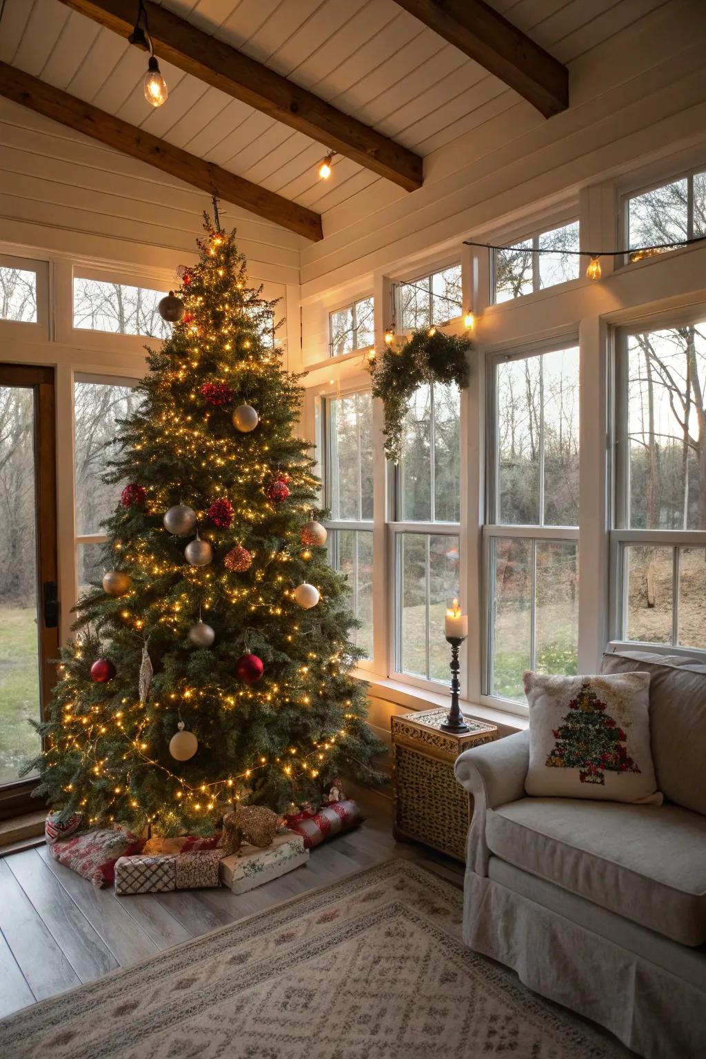 Let your Christmas tree shine from inside out.