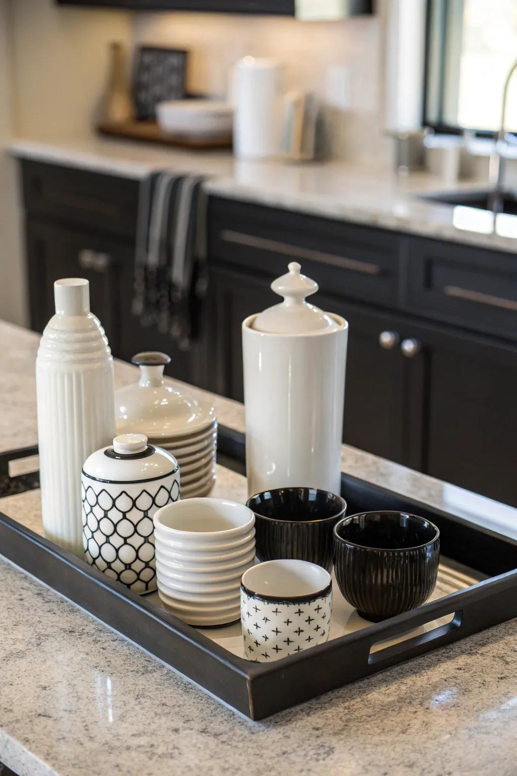 The application of simplified styling engenders a pristine yet sophisticated ambiance.