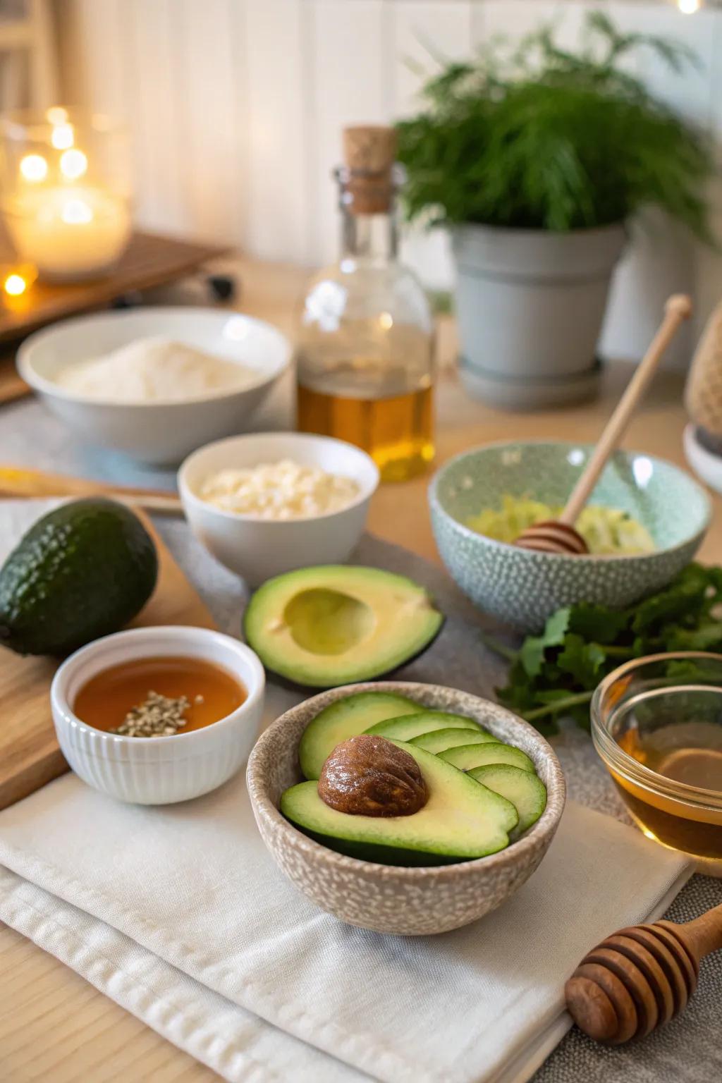 Crafting your own face mask with natural ingredients adds a personal touch to your spa day.