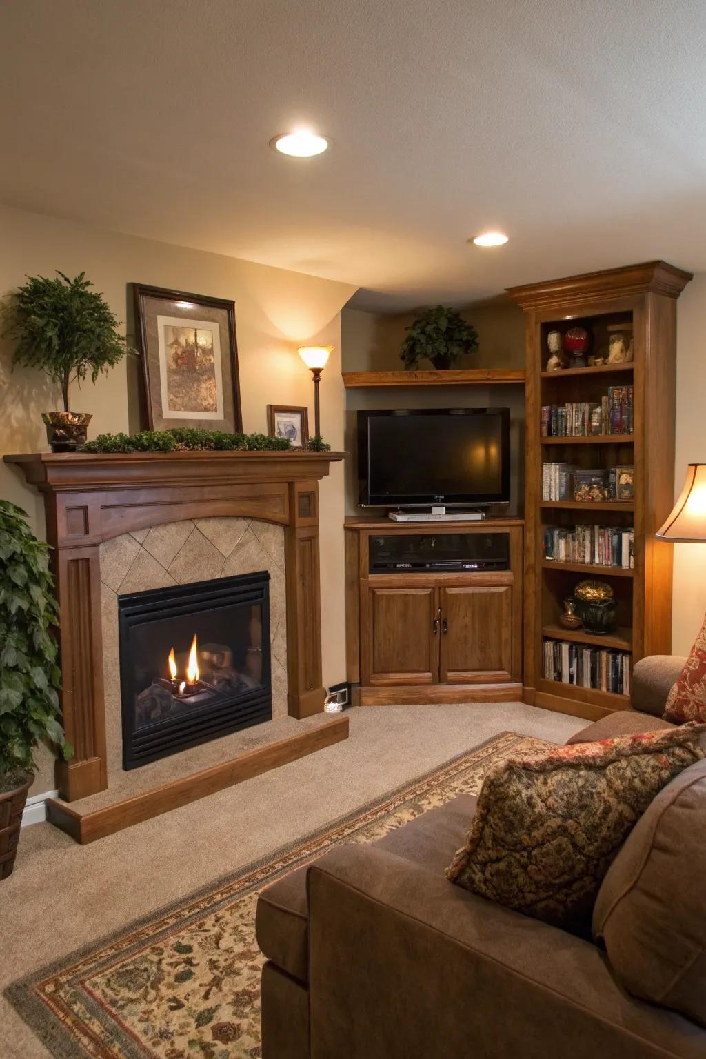 Intimate recesses: Capitalizing on limited areas.