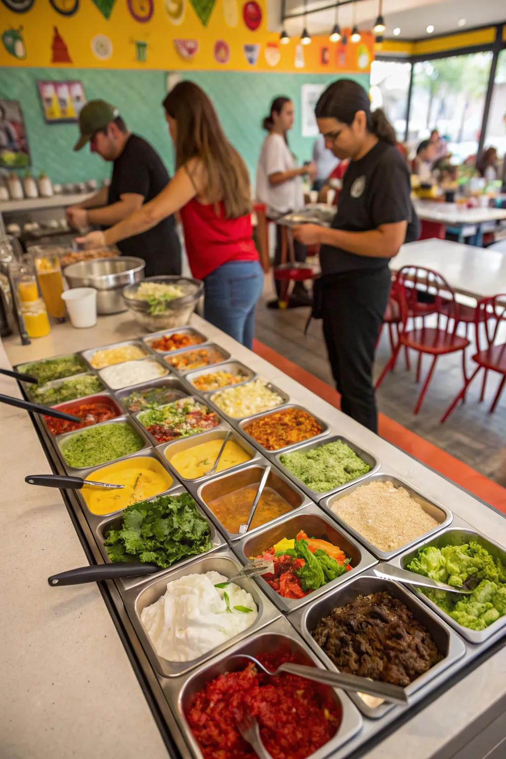 Personalize your taco and amplify the festivities.