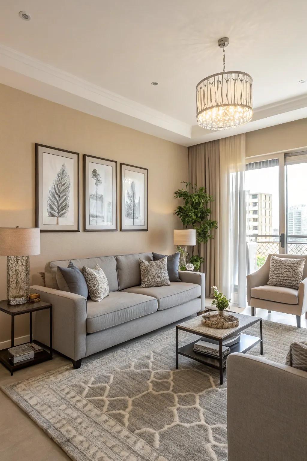 Subtle tones provide a flexible base for any design.