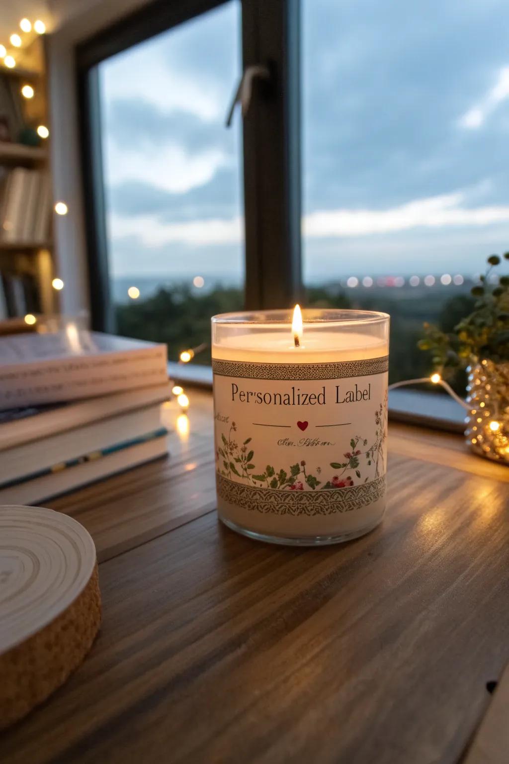 Personalized candle labels that make every gift unforgettable.