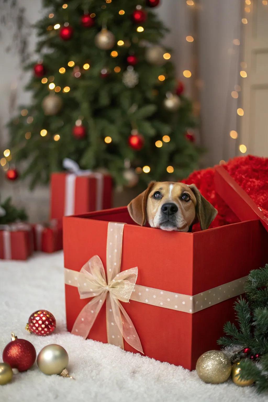 The most precious gift of all is the one with a wagging tail.