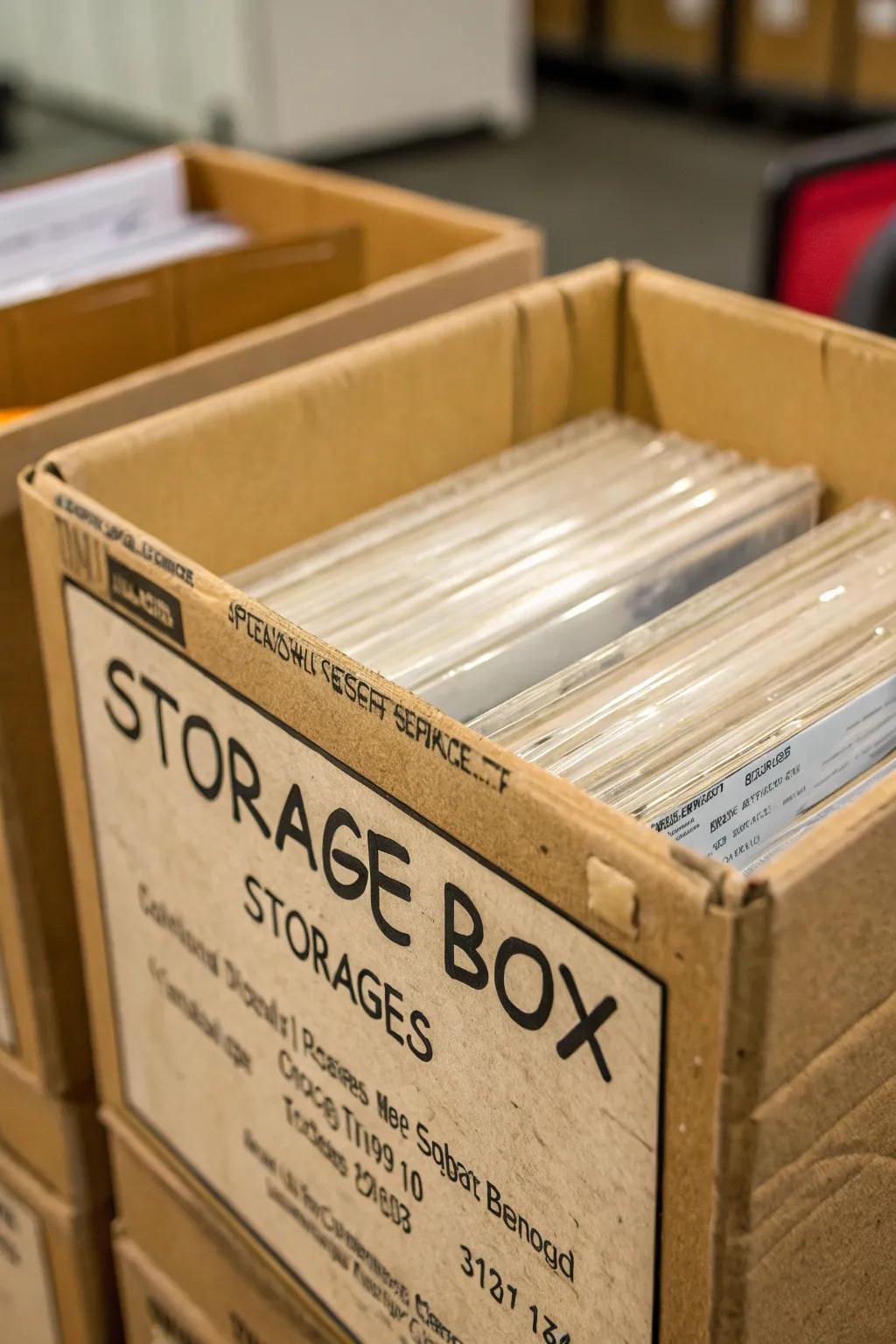 Clearly labeling containers saves valuable time and reduces stress.