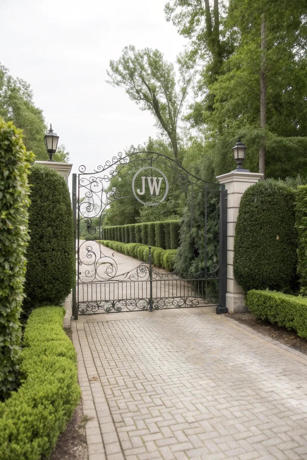 Personalized gates reflect your unique identity.