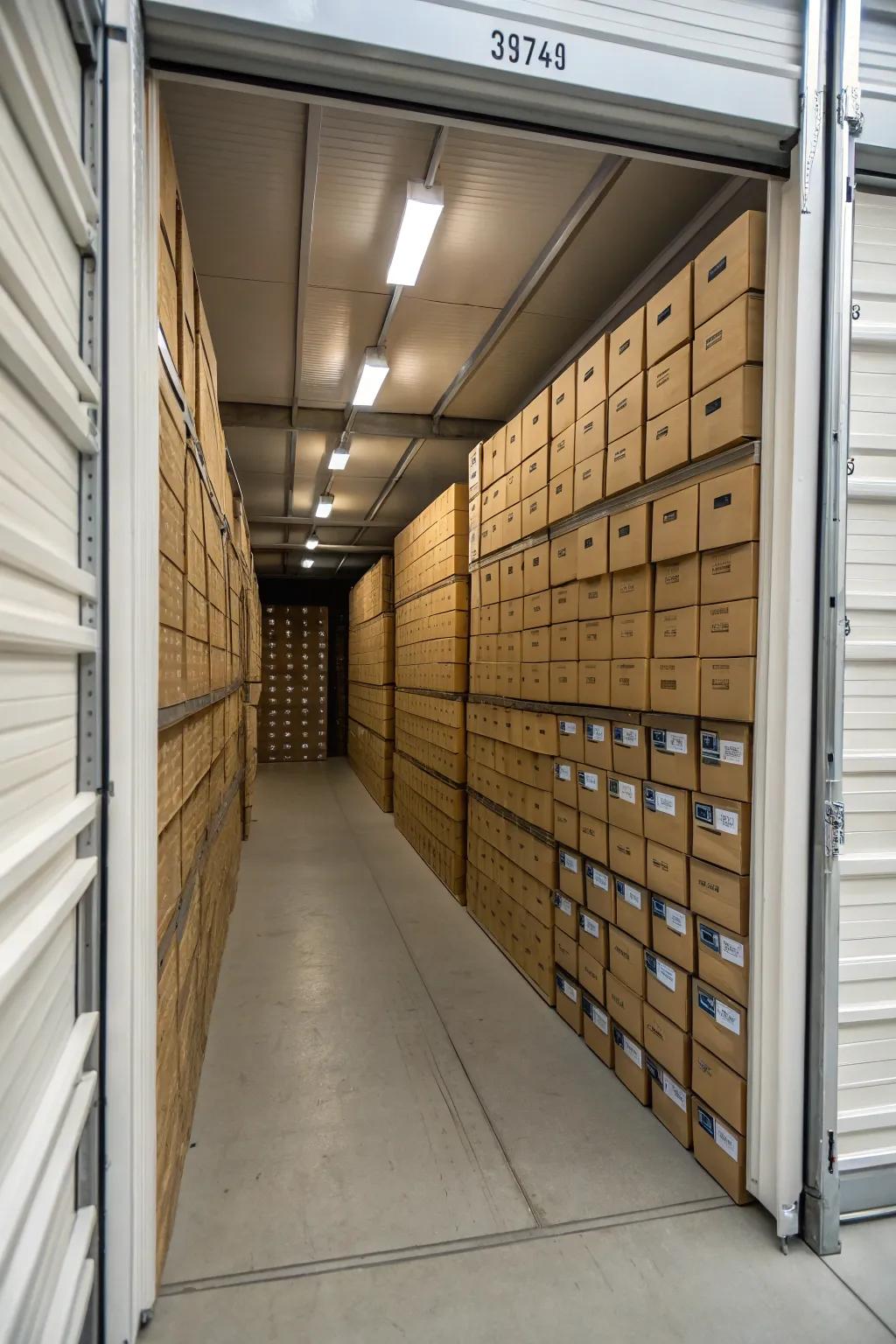 Consistent container sizes result in a harmonious and organized storage arrangement.