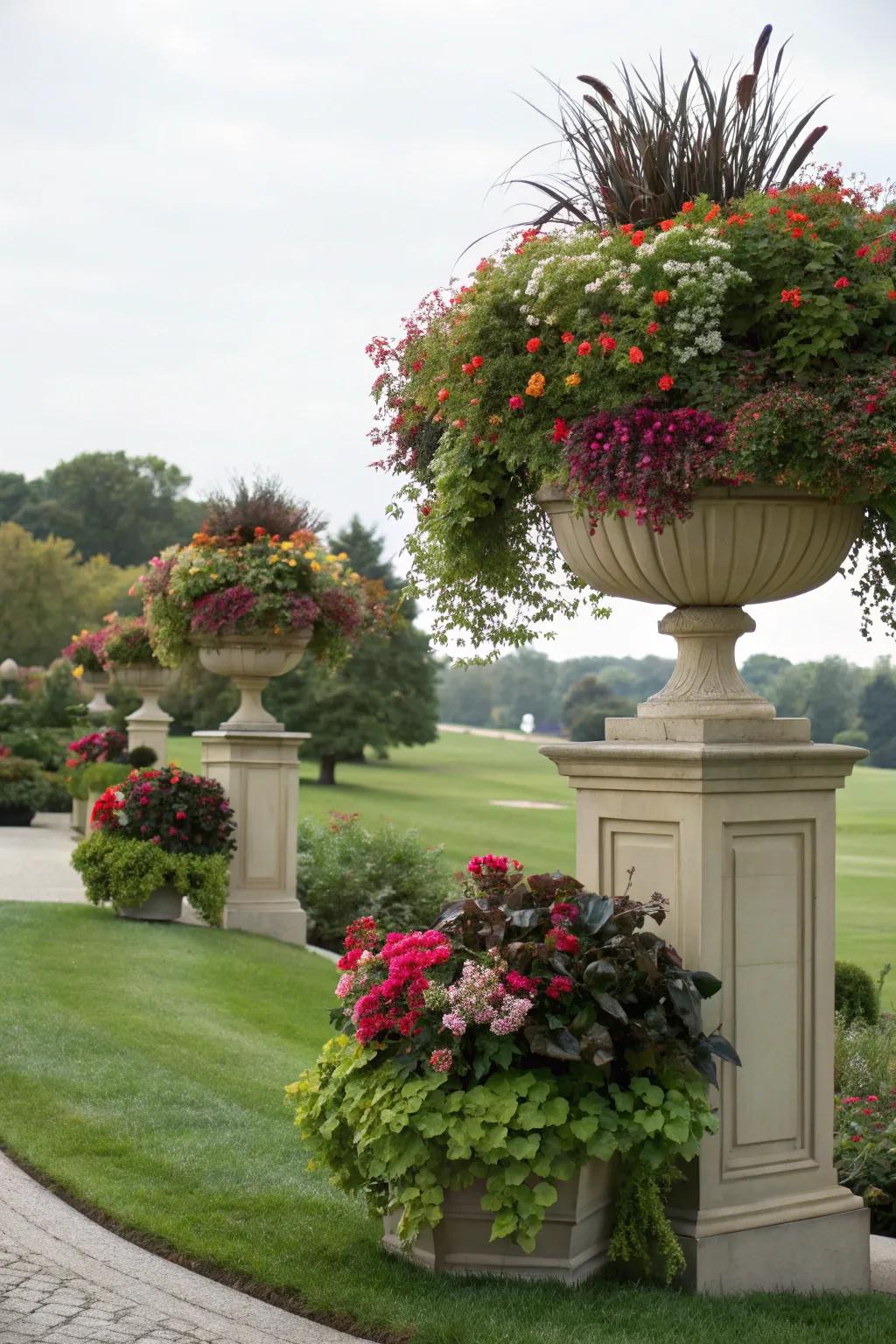 Give your plants a lift with elevated planters.