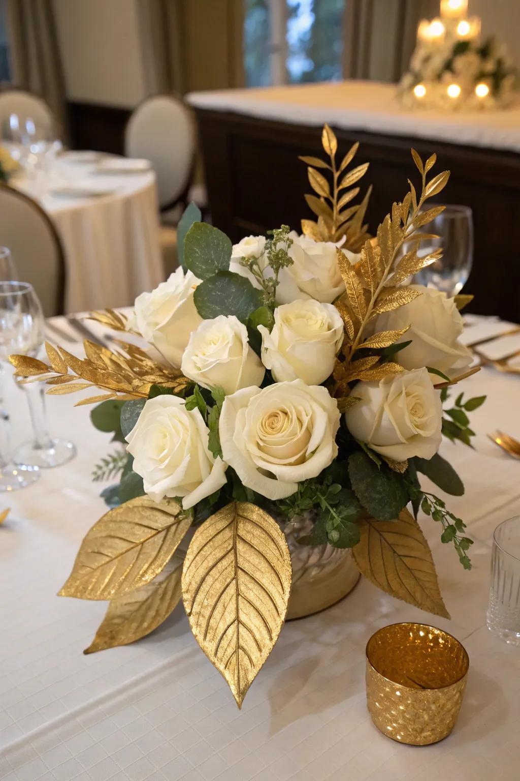 A floral magnum opus capturing the essence of elegance.