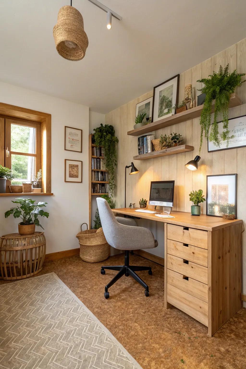 Plantation flooring is a green choice with natural warmth.