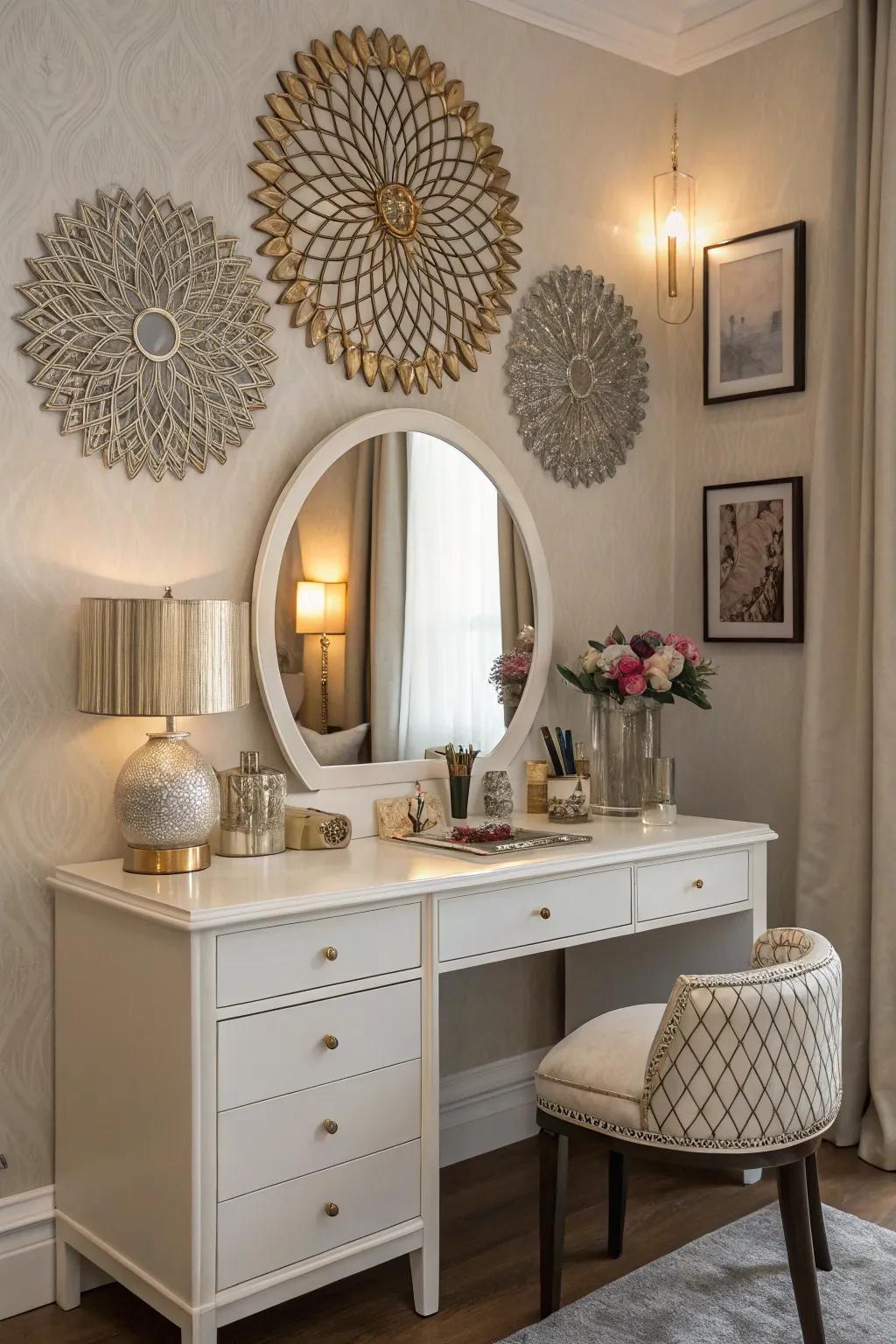 Wall art personalizes your area with a hint of creativity.