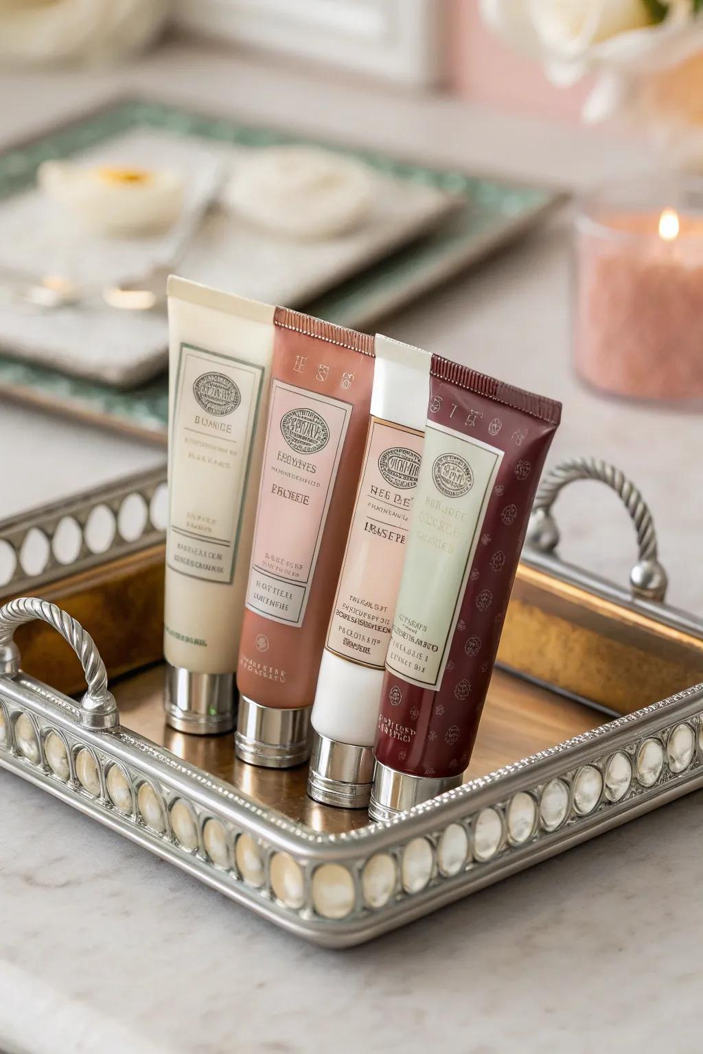 A collection of nourishing hand creams for everyday care.